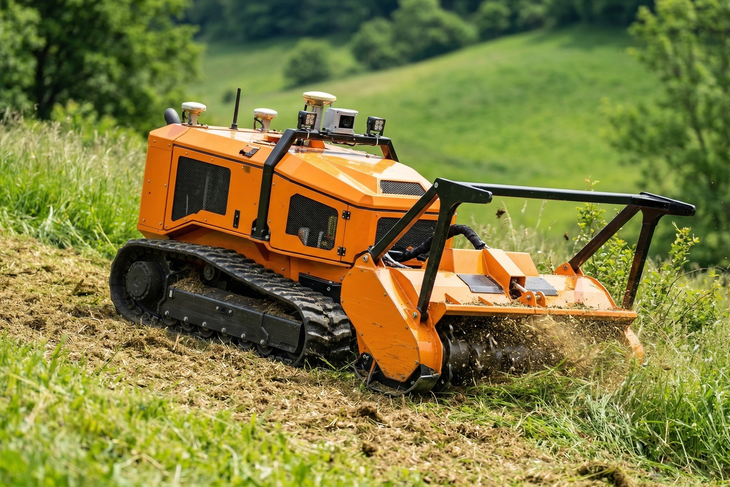 Mulchroboter von Baumpflege Götz